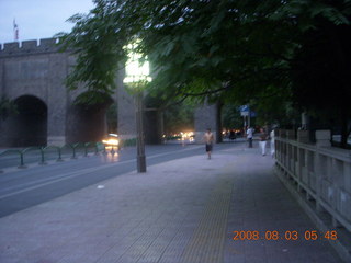 3 6l3. eclipse - Xi'an morning run - city wall
