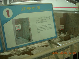 114 6l3. eclipse - Xi'an - Terra Cotta warriors sign