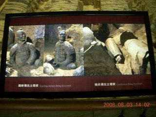 201 6l3. eclipse - Xi'an - Terra Cotta warriors sign