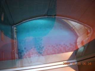 40 6l5. eclipse - Hong Kong - looking down at hotel pool