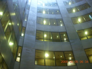 41 6l5. eclipse - Hong Kong - looking up hotel interior