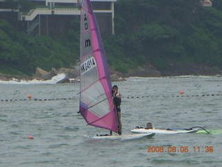 104 6l5. eclipse - Hong Kong - windsurfers