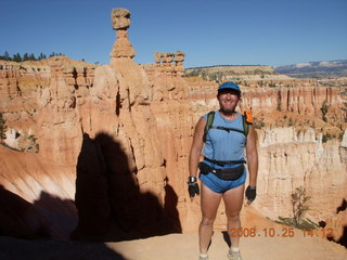 Bryce Canyon - Adam and snow pile