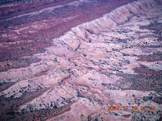 62 6ps. aerial - Canyonlands (CNY) to Hanksville (HVE), cloudy dawn