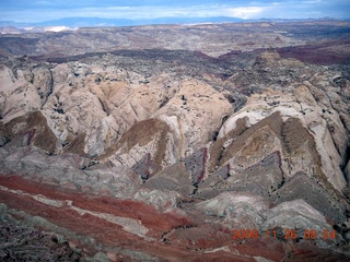 130 6ps. flying with LaVar - aerial - Utah backcountryside - San Rafael Reef