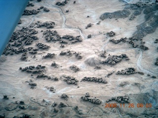 145 6ps. flying with LaVar - aerial - Utah backcountryside - Goblin Valley State Park