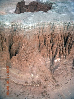165 6ps. flying with LaVar - aerial - Utah backcountryside - Gilson Butte