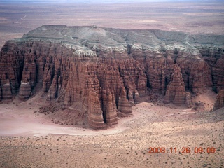 170 6ps. flying with LaVar - aerial - Utah backcountryside - Gilson Butte