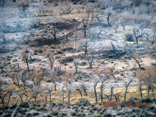 206 6ps. flying with LaVar - aerial - Utah backcountryside - Mexican Mountain departure