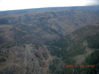 254 6ps. flying with LaVar - aerial - Utah backcountryside