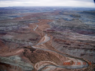 504 6ps. flying with LaVar - aerial - Utah backcountryside - Muddy Creek