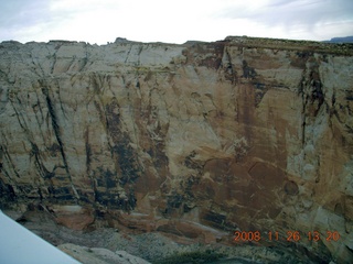 551 6ps. flying with LaVar - aerial - Utah backcountryside - Hidden Splendor canyon departure