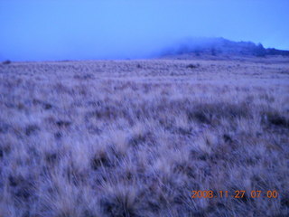 6 6pt. Canyonlands National Park - Lathrop trail hike - pre-dawn grassland