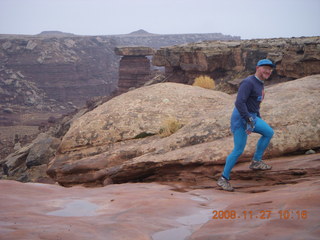 158 6pt. Canyonlands National Park - Lathrop trail hike - Adam at white rim
