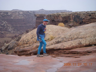 160 6pt. Canyonlands National Park - Lathrop trail hike - Adam at white rim