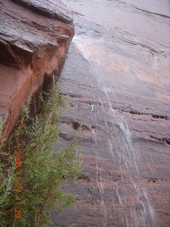 229 6pt. Canyonlands National Park - Lathrop trail hike - waterfall