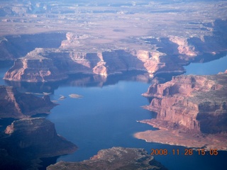 249 6pu. aerial Lake Powell