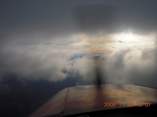 280 6pu. aerial clouds south of Grand Canyon