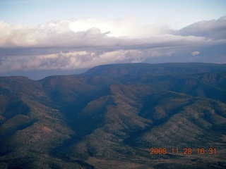 284 6pu. aerial clouds near Prescott