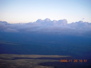296 6pu. aerial clouds north of Phoenix
