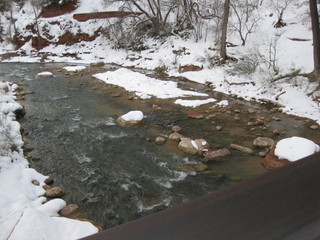 35 6qh. beth's Sunday zion-trip pictures - Zion National Park - Emerald Ponds hike - river