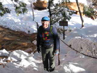 56 6qh. beth's Sunday zion-trip pictures - Zion National Park - Emerald Ponds hike - Adam