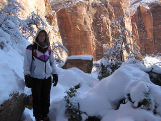 71 6qh. beth's Sunday zion-trip pictures - Zion National Park - Emerald Ponds hike - Debbie