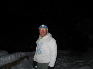 21 6qk. debbie's Zion-trip pictures - Adam - pre-dawn hike