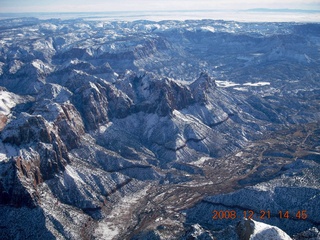 227 6qm. aerial - Zion National Park