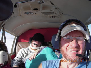 235 6qm. Beth and Adam in N4372J