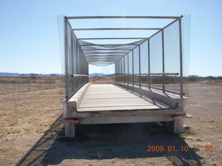 Lions Park sign near Moab bridge across the Colorado River