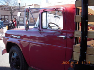 47 6rx. Standing in the Corner in Winslow Arizona