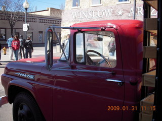 48 6rx. Standing in the Corner in Winslow Arizona