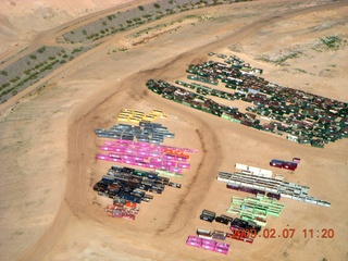 cool spiral spinner at Flagstaff Airport (FLG)