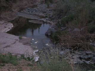 beth's pictures - Cave Creek mine hike - 'raging' river