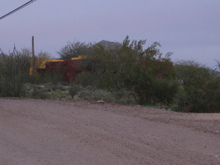 beth's pictures - Cave Creek mine hike - Dita's partly-yellow house