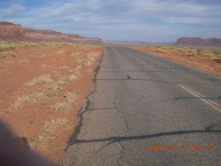 51 6tm. Monument Valley (UT25) run