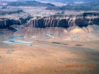 126 6tm. aerial - Monument Valley