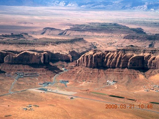 127 6tm. aerial - Monument Valley