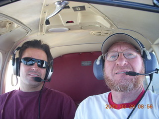 Adam flying N4372J with new engine