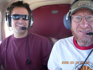 Adam flying N4372J with new engine