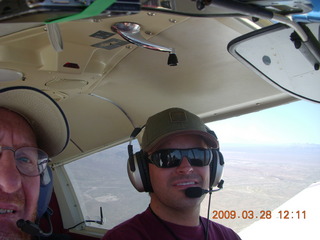 Adam flying N4372J with new engine