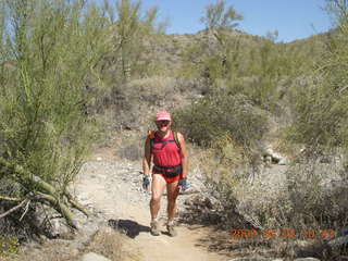 Sedona hike - Nancy and Adam