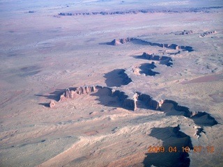 10 6ug. aerial - landscape north of Winslow