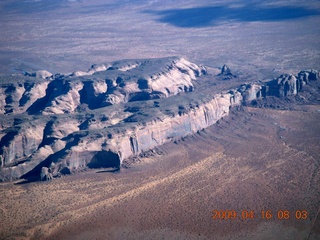 29 6ug. aerial - Monument Valley
