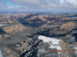 91 6ug. aerial - north of Monument Valley
