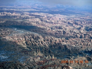 108 6ug. aerial - Canyonlands - Needles