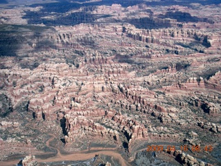 118 6ug. aerial - Canyonlands - Needles