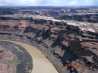 219 6ug. aerial - near Canyonlands (CNY) - Green River