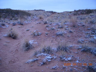 8 6uh. Canyonlands - Lathrop trail hike - sandy grass